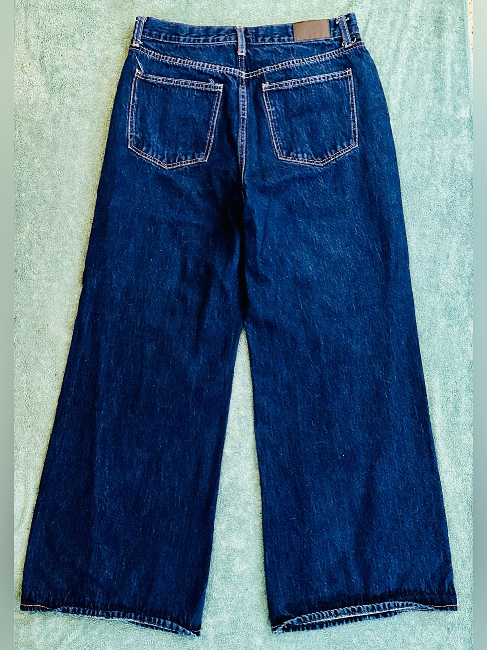 Pistola Wide Leg Dark Wash Jeans Women’s Size 31 - Picture 3 of 4